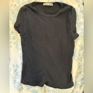 Reformation Tight Ribbed T-Shirt